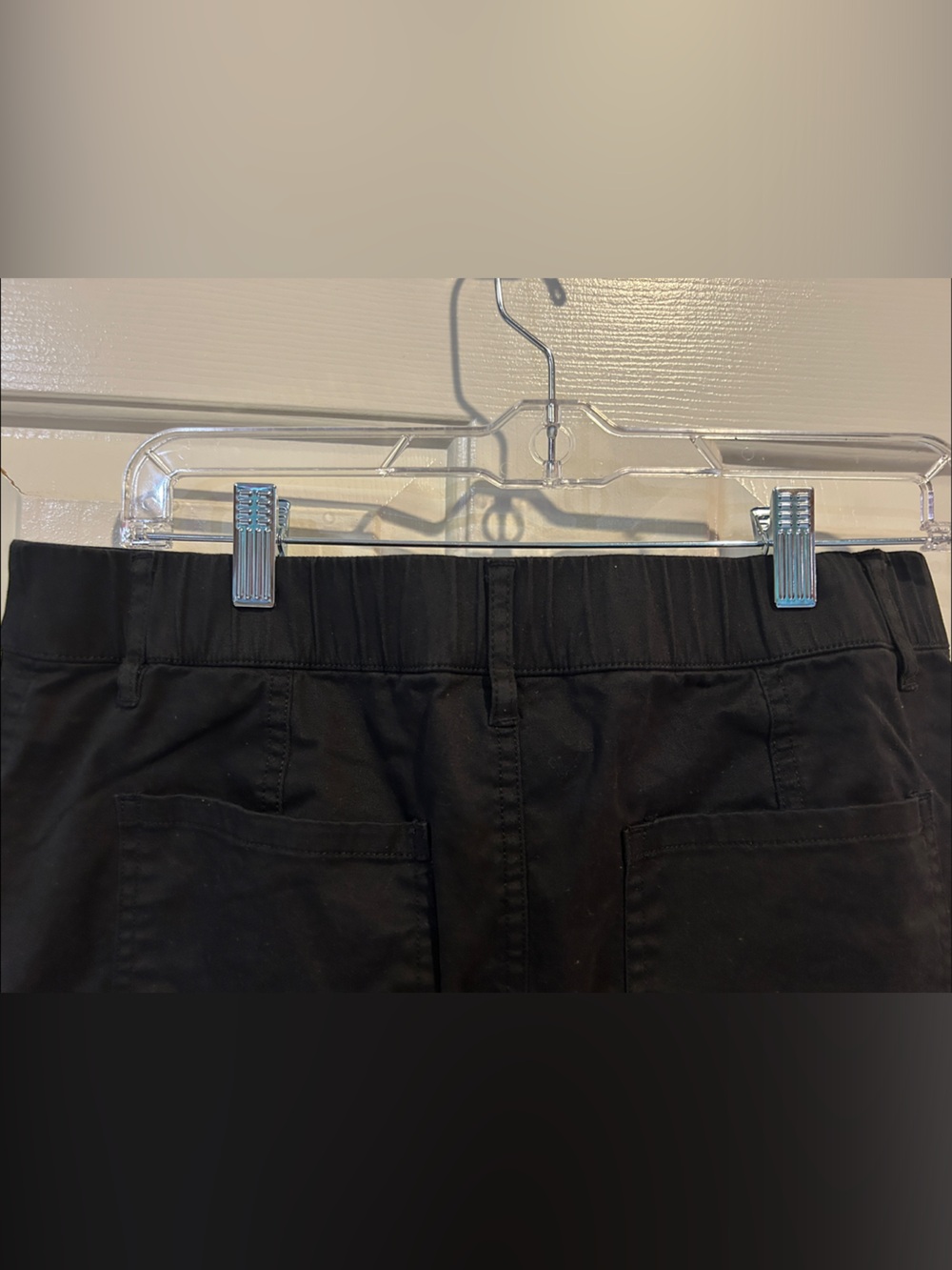 Belle by Kim Gravel Black Women's Cargo Pants - Picture 5 of 5